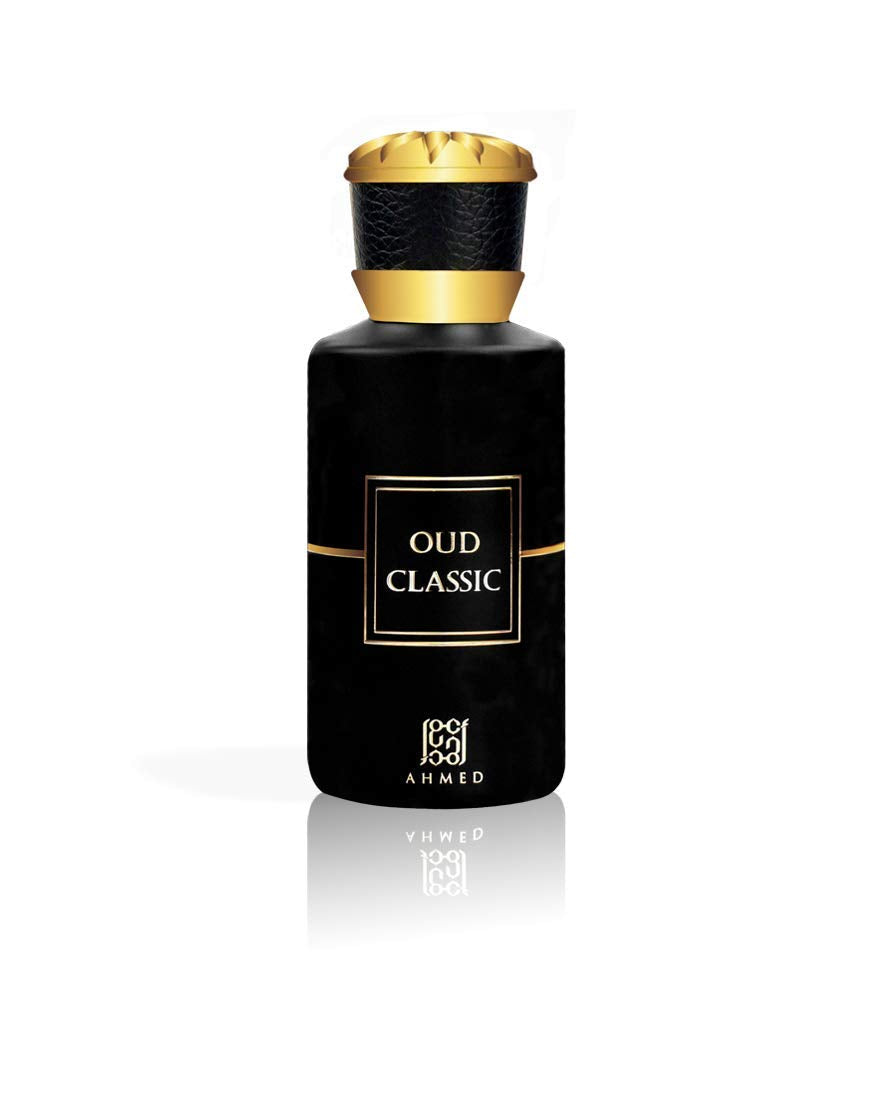 Ahmed Al Maghribi Oud Classic EDP 50ML | Fresh Citrusy | Spicy Floral | White flowers | Cambodian oud | For men | For Women | Unisex | Long Lasting | Perfumes