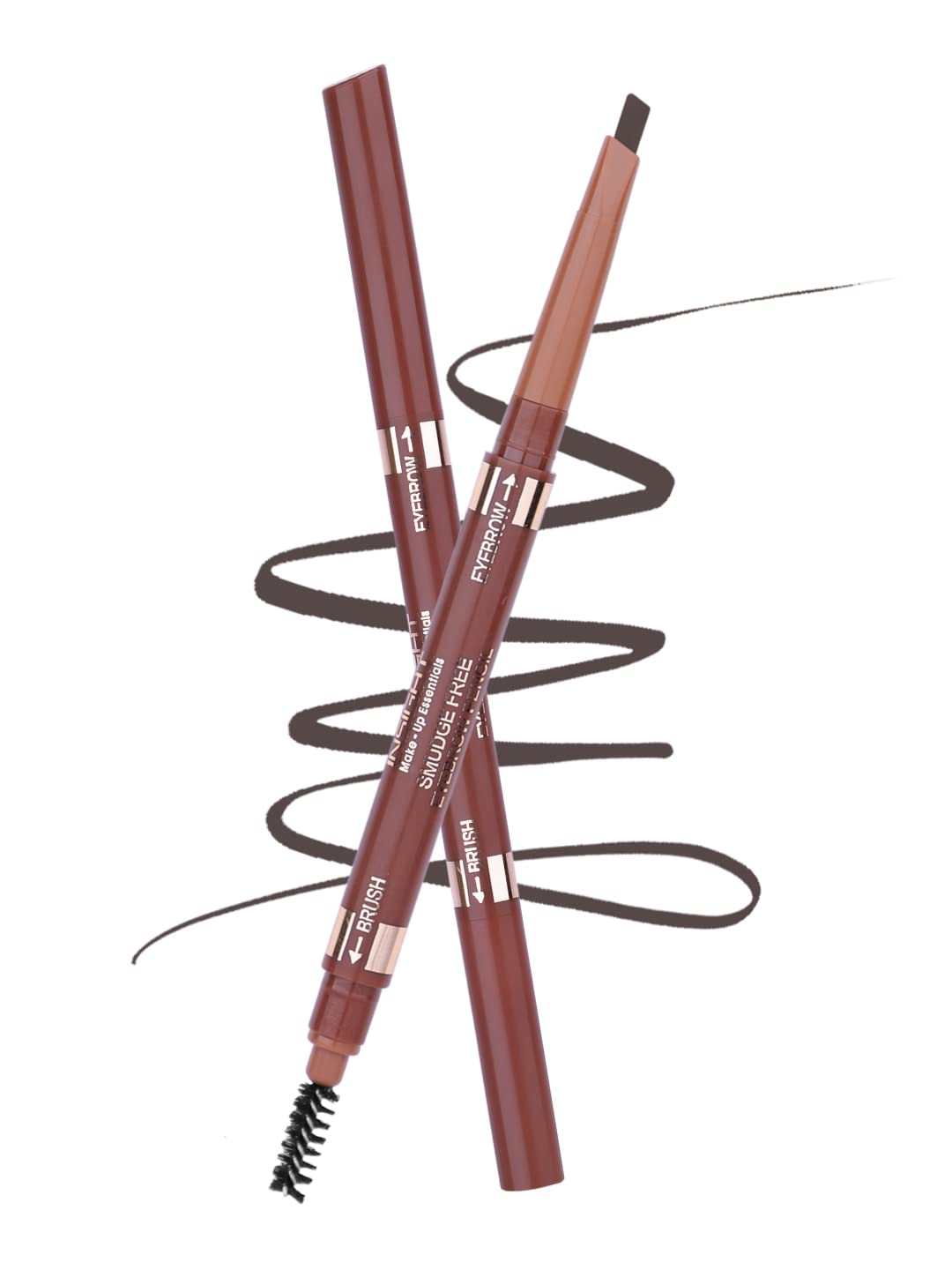 INSIGHT COSMETICS SMUDGE FREE EYEBROW PENCIL (Brown)