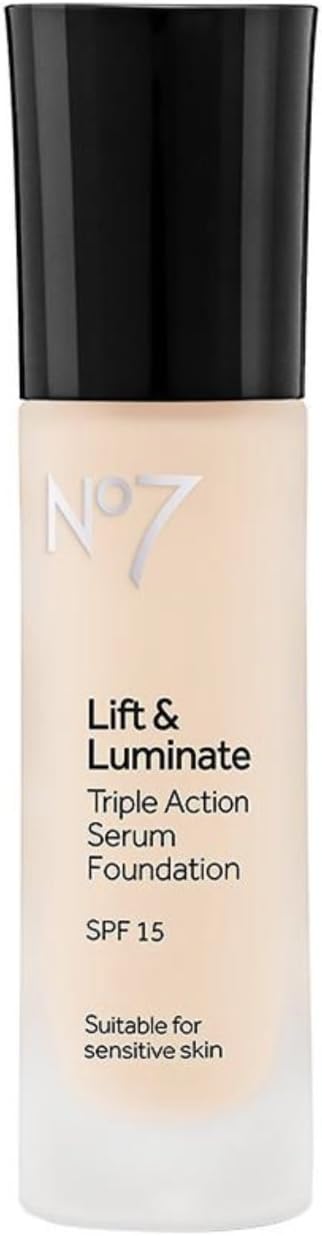 No7 Lift & Luminate Triple Action Serum Foundation calico