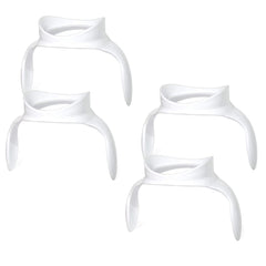 NALACAL 4 Pack Baby Bottle Handles for Philips Avent Anti-Colic and Air Free Vent Baby Bottles, Compatible Avent Bottle Holder for Baby, White
