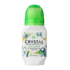 Crystal Essence Mineral Deodorant Roll-On, Vanilla Jasmine - 70ml