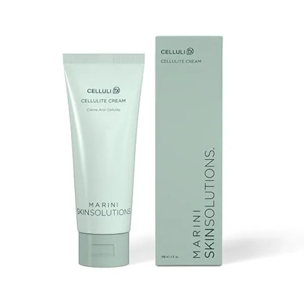 Marini SkinSolutions CelluliTX Cellulite Thigh Cream with Aminophylline, Retinol, Peptides & Caffeine  Made in the USA 4 oz