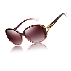 FEISEDY Women Oversized Polarized Sunglasses Ladies Large Shades Classic Fox Sunglasses B2730