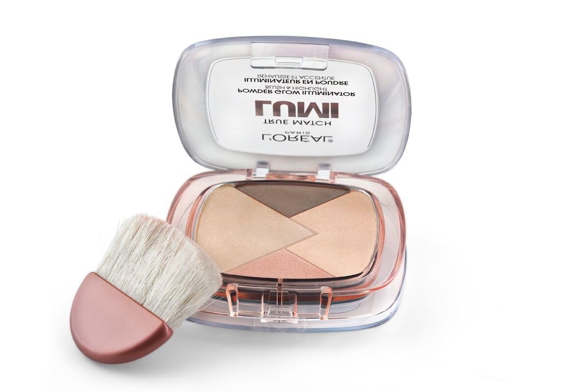 L’Oréal Paris L'Oreal True Match Lumi Powder Glow Illuminator, Warm, 9g