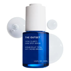 The Outset Total Clarity Dark Spot Serum with Melaneven™, Lightweight Brightening Facial Serum for Uneven Tone, Gentle & Non-Comedogenic for Sensitive Skin – 1 fl oz