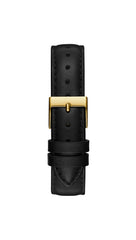 GUESS P GLD CS/SUN CHAMP LOGO DL W/BLK INKFILL/BLK LTR STRP