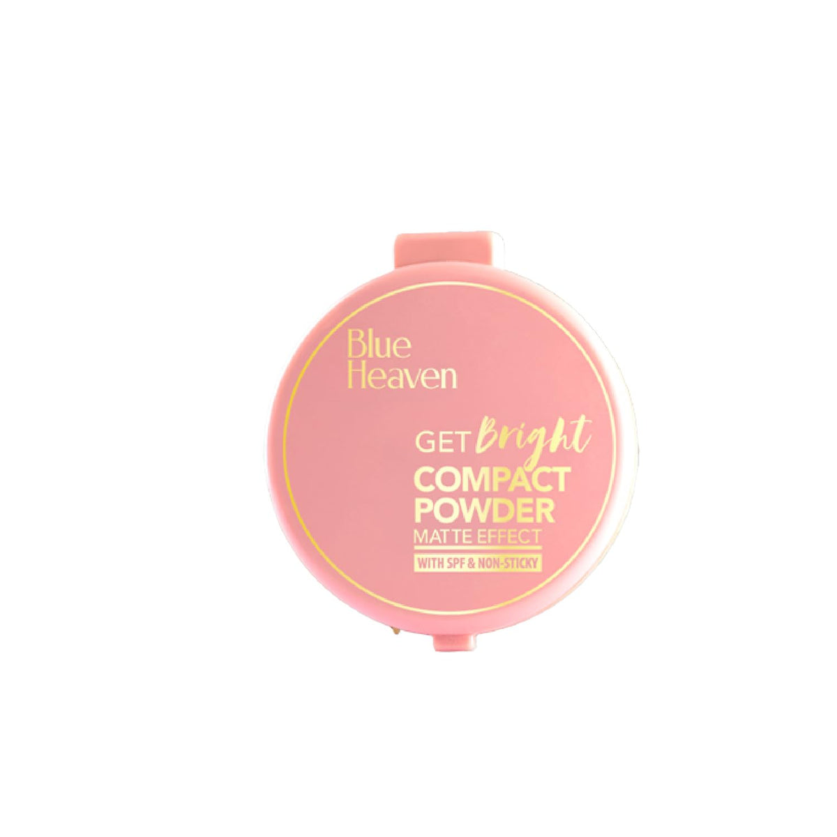 Blue Heaven Get Bright All Skin Compact Powder For Women With Spf Sun Protection, Non Sticky, Oil Free, Matte Finish Light Weight Formula, Vanilla,16 Grams