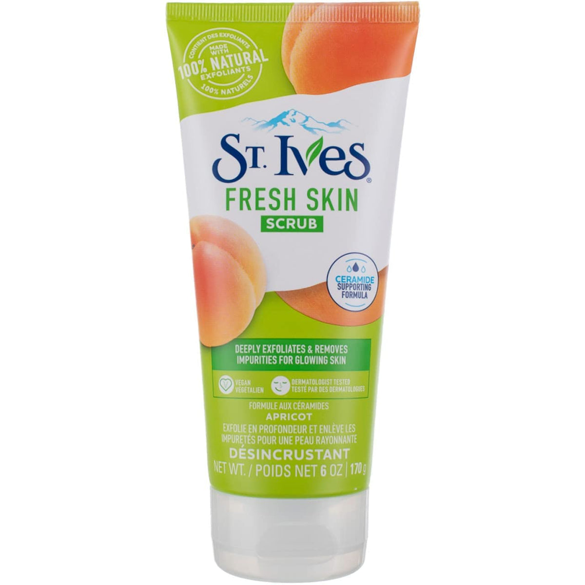 St. Patrick's Day Revitalizing Apricot Facial Scrub, 6 oz (170 g)