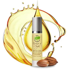 Essence of Argan 100% Pure Moroccan Organic Argan Oil - Natural EcoCert Oil that Nourishes and Conditions Your Skin, Hair and Nails (50ml/1.7oz)