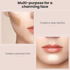 NALACAL Contour Highlighter Stick with Brush -Bronzer Pen, Waterproof, Longwear Makeup