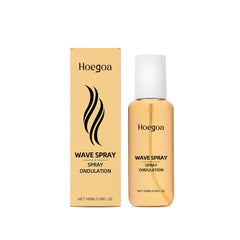 Hoegoa Wave Spray for Hair with Witch hazel extract and Rice Protein, Bounce Wave Activator Spray for Color and Keratin Treated Hair - 100ml/3.38fl oz