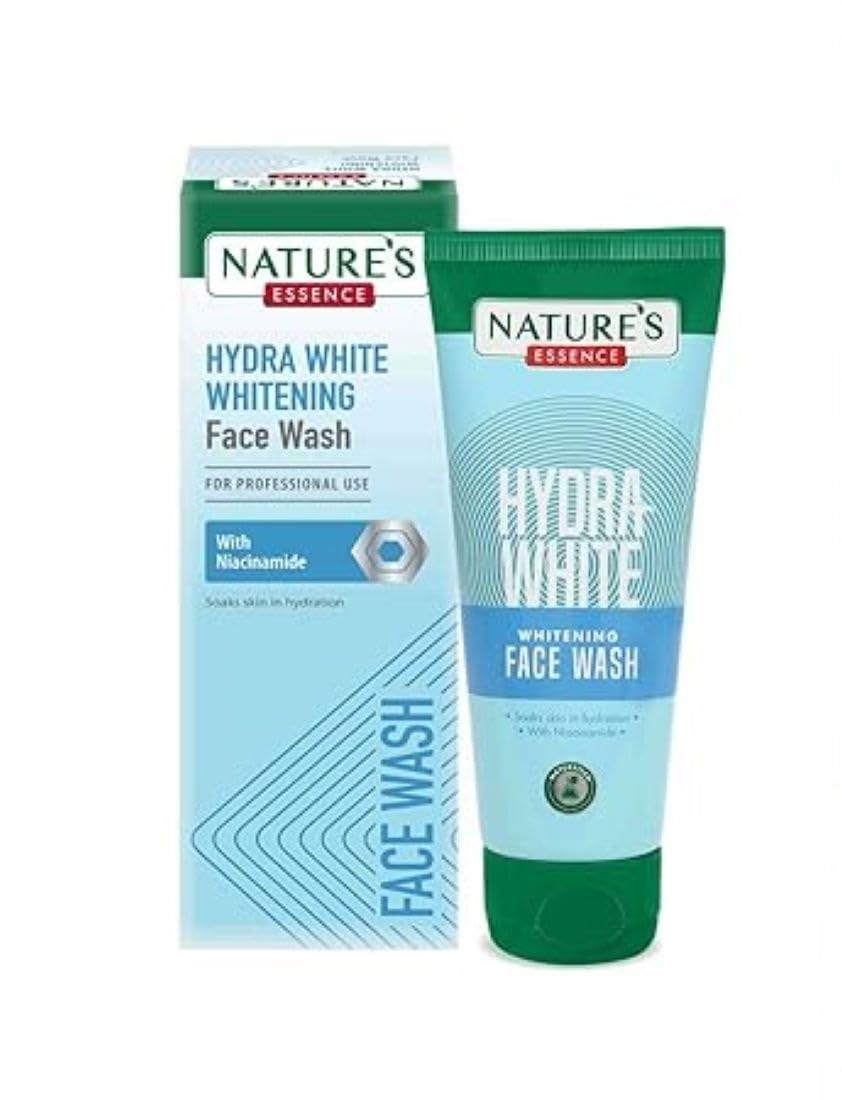 NATURES ESSENCE Hydra White Whitening Face Wash 100 ml With Niacinamide