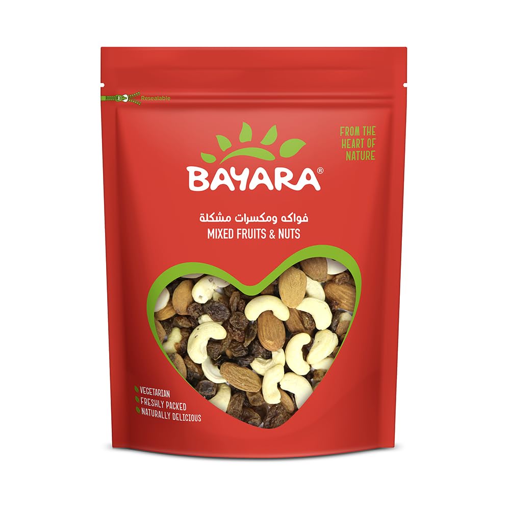 Bayara Mixed Dried Fruits & Nuts - 200G
