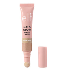 e.l.f. Halo Glow Highlight Beauty Wand, Liquid Highlighter Wand For Luminous - Champagne Campaign