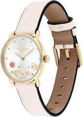 Coach ELLIOT Coach14504305 Women's Watch, White, white/chalk