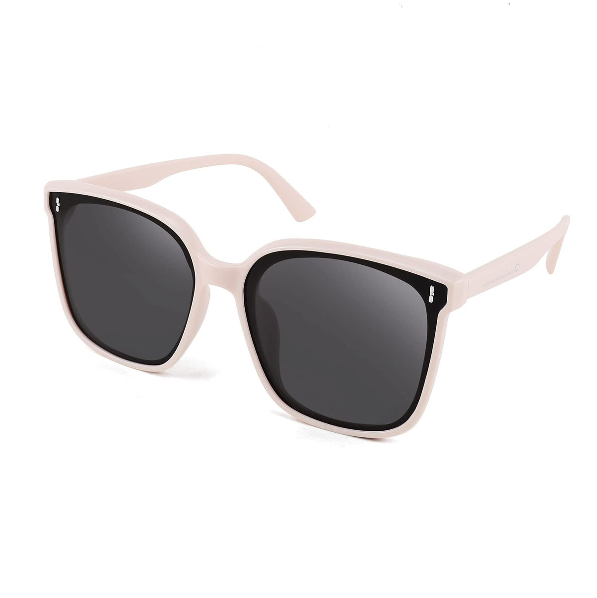 FEISEDY Women Oversized Vintage Polarized Sunglasses Square Cute Trendy Classic Simple Men B2758