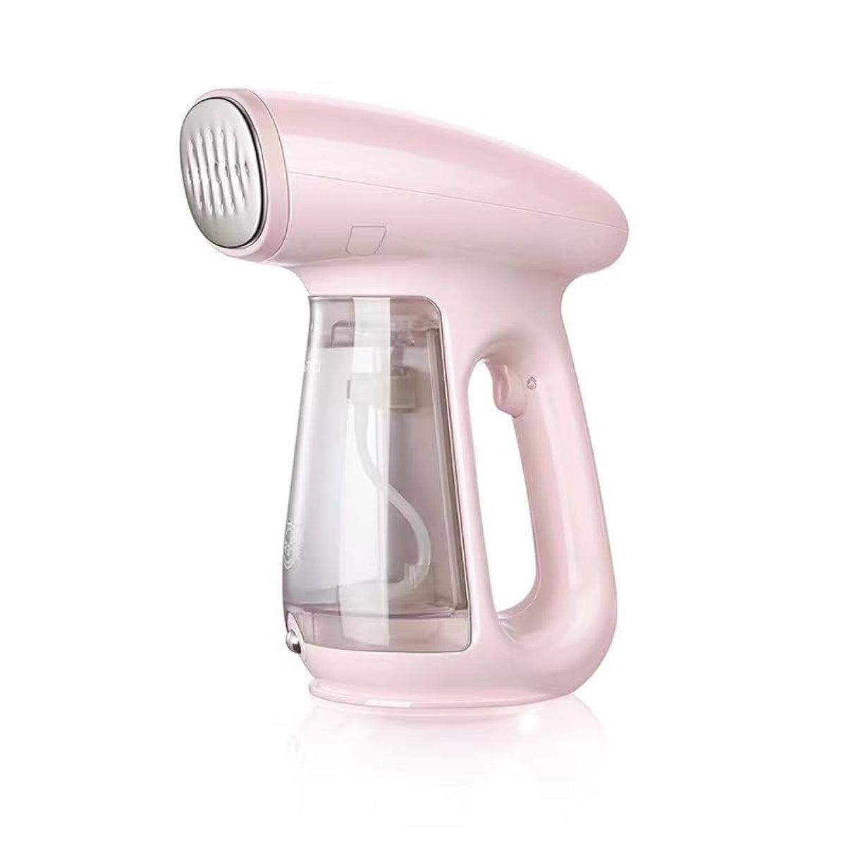 Bear Cloth Steamer Handheld Portable Steam Iron for Clothes, Spray Iron Steamer, 1300W Strong Power Garment Steamer Iron Fabric Wrinkle Remover Machine, 230ml Pastel Pink (No Brush -3Pin Plug CN)