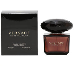 Versace Crystal Noir Eau De Toilette Spray For Women, 3 oz