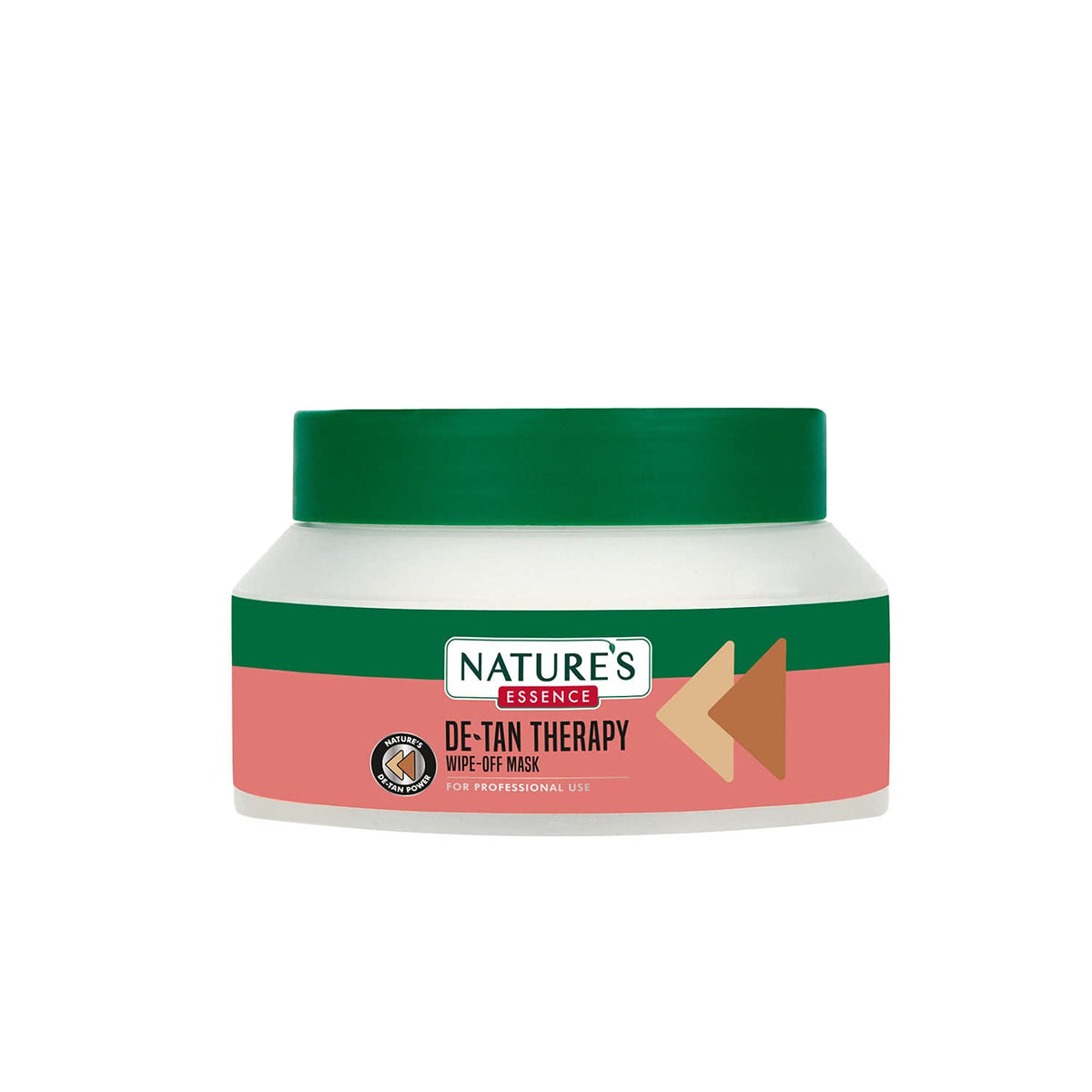 Nature's Essence DeTan therapy face mask 500gm, 100 applications, Effective tan removal and skin brightening treatment, Safe to use on all skin types,