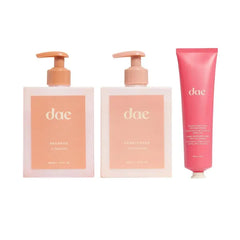 DAE Signature Hair Care Set – Signature Shampoo, Conditioner & 3 IN1 Styling Cream for All Hair Types