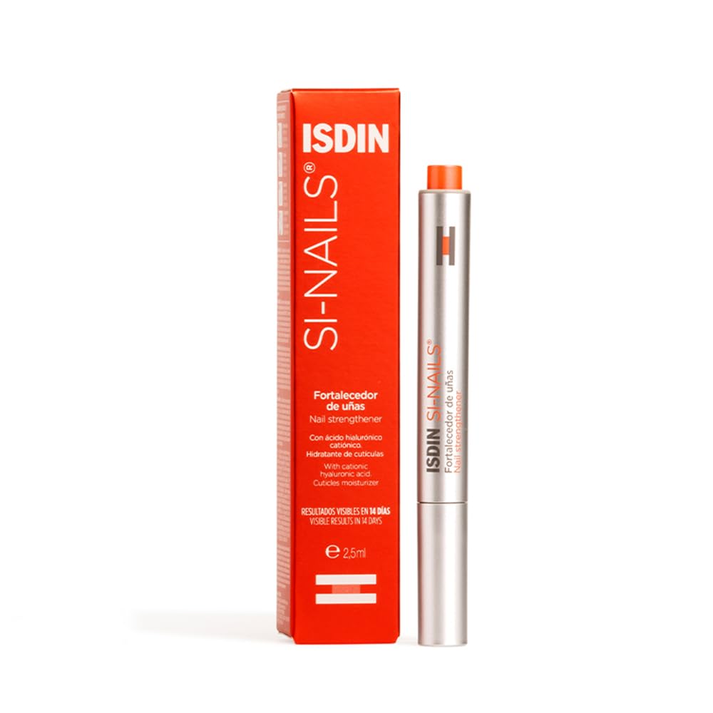 ISDIN SI-NAILS Nail Strengthener for Healthy Nails | Moisturizes Nails and Cuticles | Hardens Nails and Promotes Nail Growth