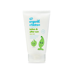 Green People Organic Children Aloe Vera Lotion & After Sun, Natural, Organic for Kids - Aloe Vera, Calendula & Myrrh, 150ml