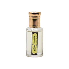 White Musk Attar for Men and Women, Non Alcoholic Arabic Fragrance, 12 ML, Unisex Fragrance for Men and Women, Long Lasting Oil Based Luxury Fragrance with Clear Body Musk Scent