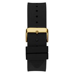 GUESS Men's Analog Watch with Black Dial-GW0781G4 Black, Black, Black, strap