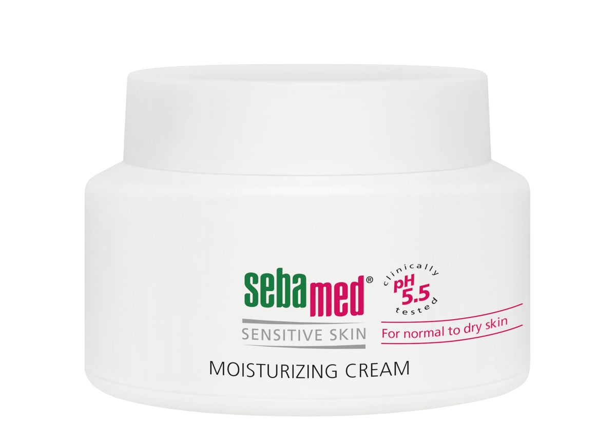 SEBAMED Moisturizing Face Cream for Sensitive Skin Antioxidant pH 5.5 Vitamin E Hypoallergenic 2.6 Fluid Ounces (75mL)