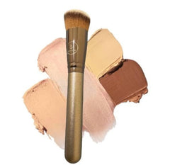 bold&beautiful Foundation Brush for Liquid Makeup, Flat Top Kabuki Synthetic Professional Makeup Brushes Liquid Blending Mineral Powder Buffing Stippling Makeup Tools