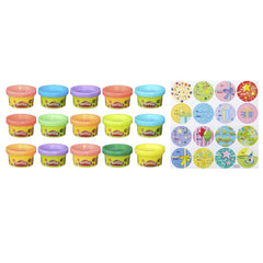 Play-Doh Party Bag, 15 Mini Cans for Kids Party Favors, Classroom Prizes, Toys for 2 Year Olds and Up, Play Doh 1 Ounce Each; Art & Craft Toys For Kids, Great Gift For Boys & Girls