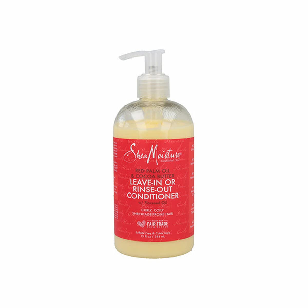 Shea Moisture Red Balm Palm Oil & Cocoa Butter Rinse-Off Conditioner for Unisex - 13 oz