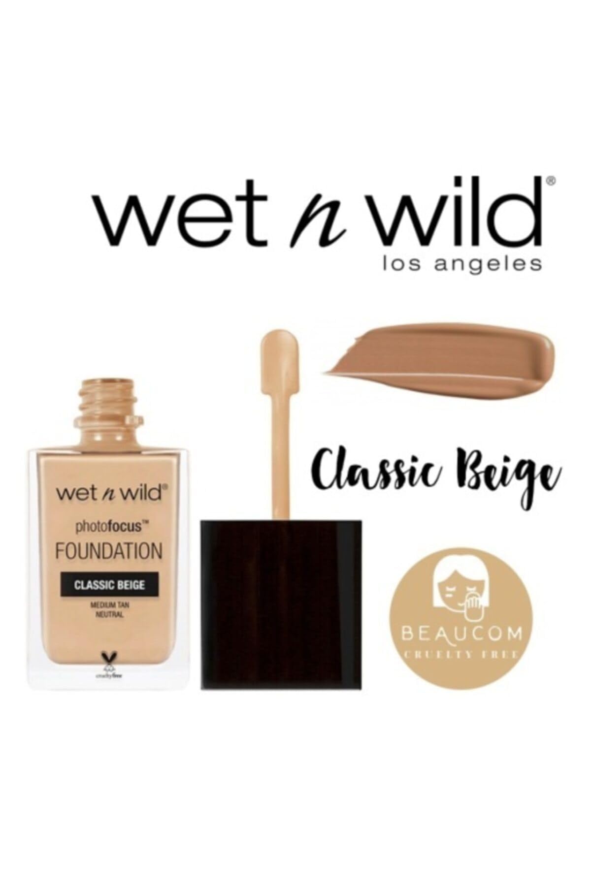 Wet n Wild Photo Focus Foundation, Classic Beige