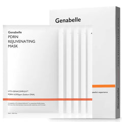 Genabelle PDRN Rejuvenating Mask Sheet - Lightweight Glass Skin & Toning Mask Sheet with PDRN, Niacinamide, Hyaluronic Acid, To Deeply Hydrate, Cool, and Visibly Plump the Skin, 0.84 fl oz (5ea)