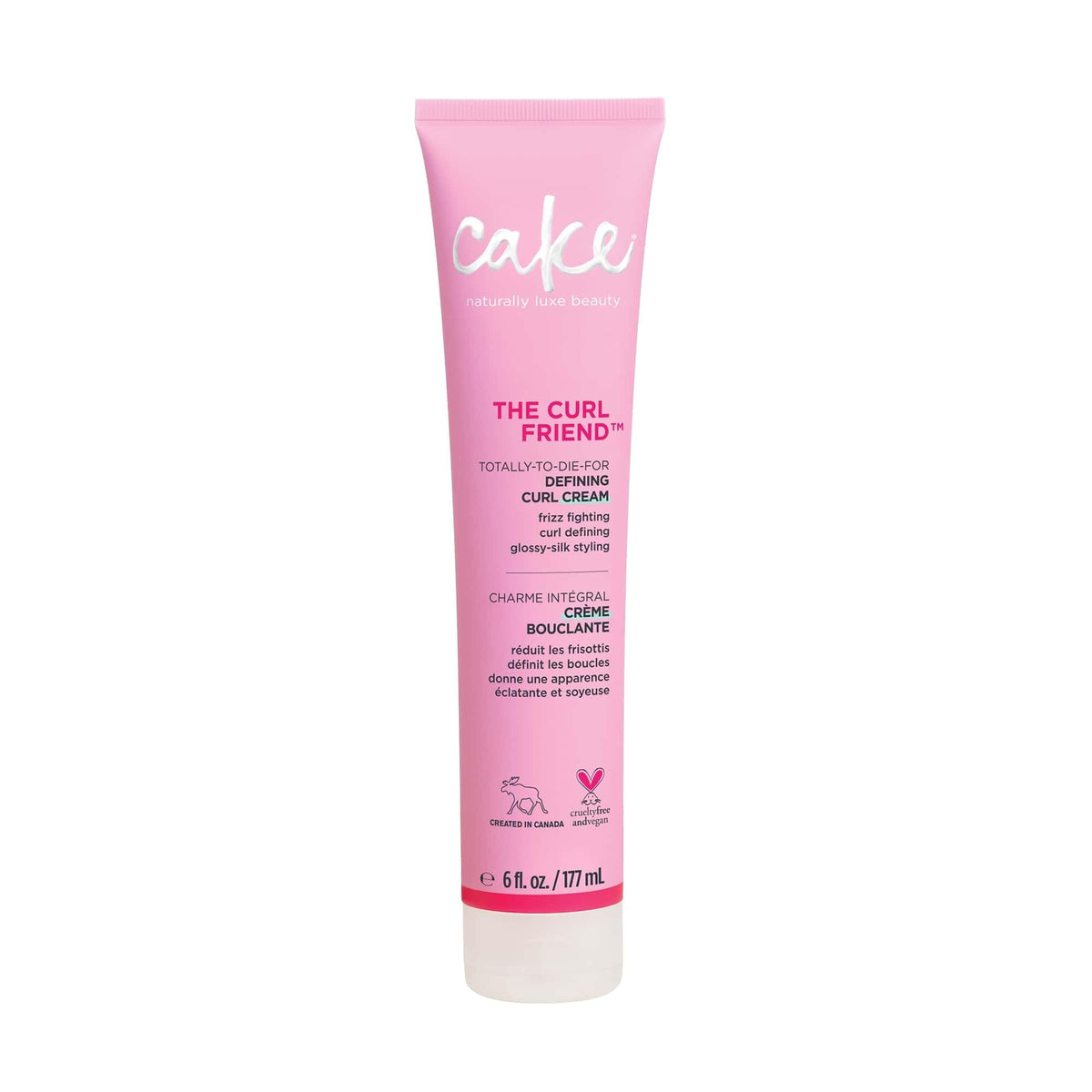 Cake The Curl Friend Defining Curl Cream 177 ml, Pink