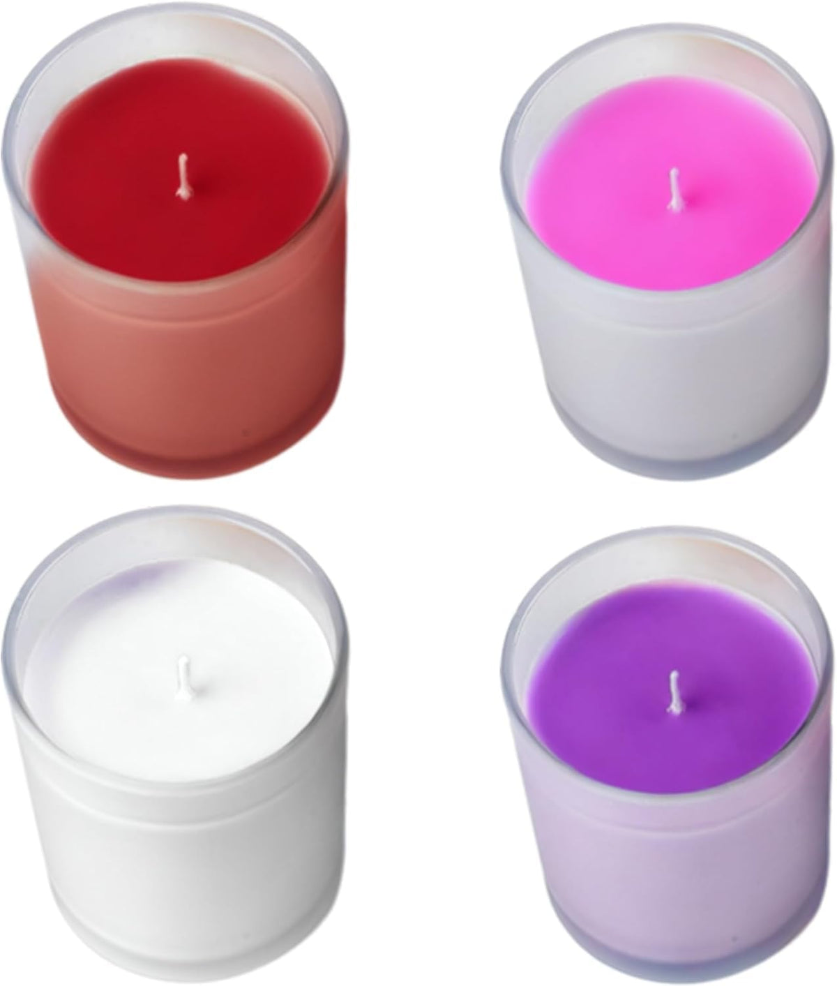 Scented Candles Gift Set For Home, 4 Pcs For Bath and Body Works Candle Relaxing Aromatherapy Candle Smokeless with Natural Soy Wax 4 Flavour Premium Candles