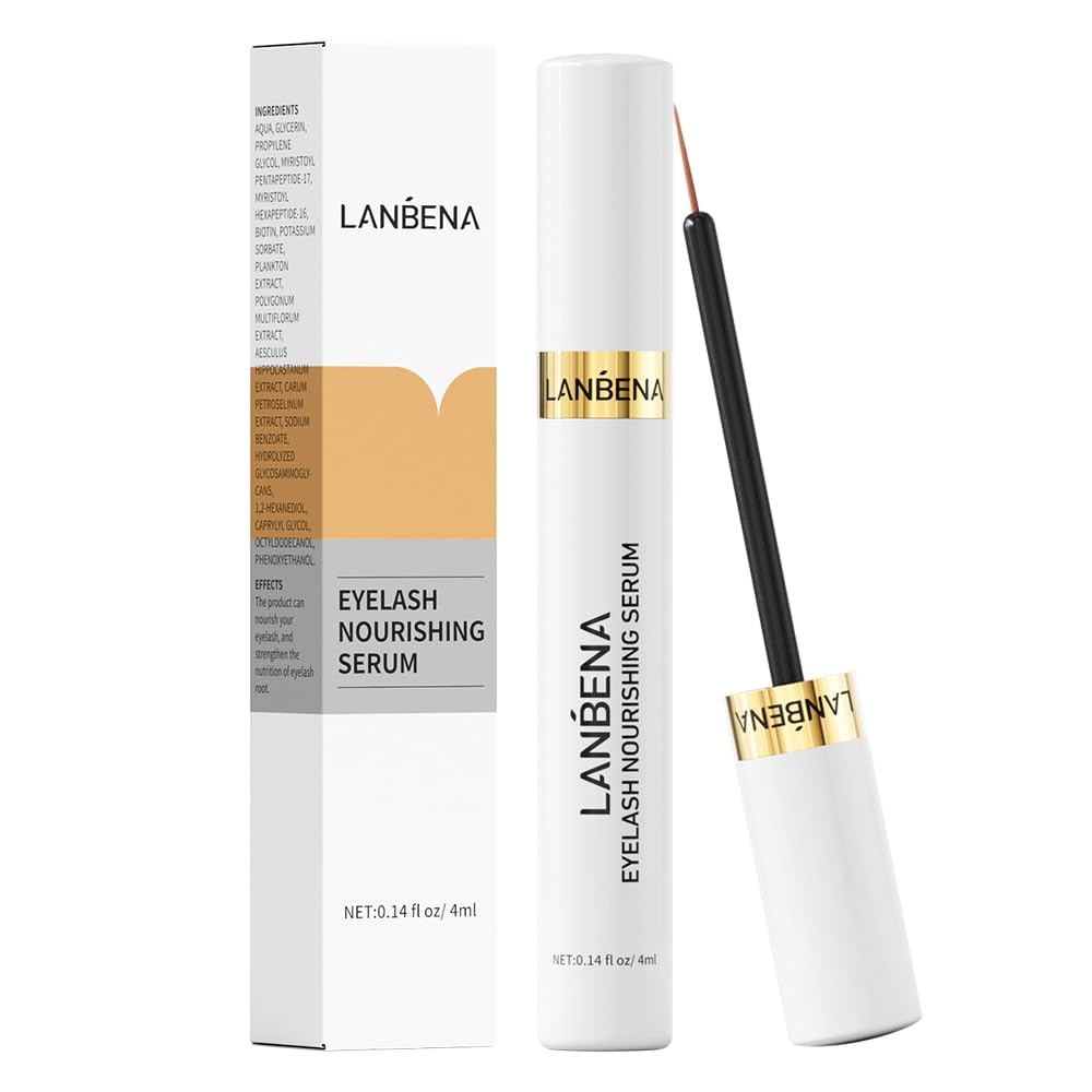 LANBENA Eyelash Growth Serum Advanced Eyelash Treatment - Daily Lash Care Serum - 4ml