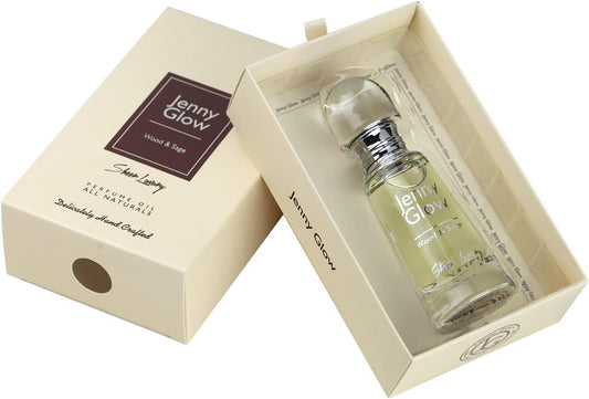 Jenny Glow Sheer Luxury Natural Wood & Sage Perfume Oil 20ml For Unisex