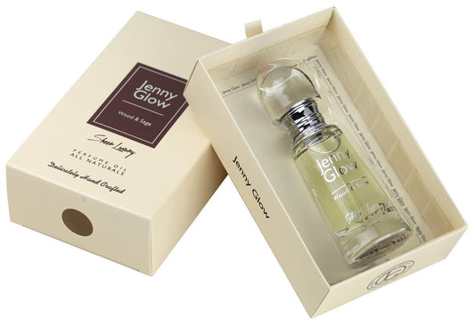Jenny Glow Sheer Luxury Natural Wood & Sage Perfume Oil 20ml For Unisex