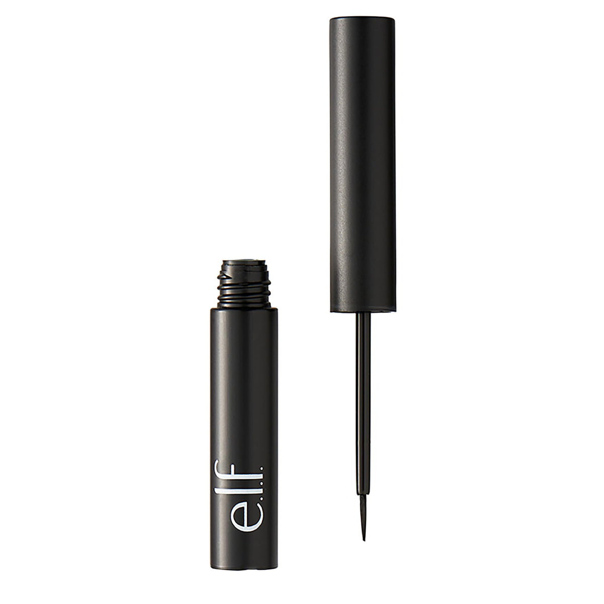 e.l.f. Precision Liquid Eyeliner, Ultra Fine Tip, Creates Bold, Defined Lines, Black, 0.13 Fl Oz (3.8mL)