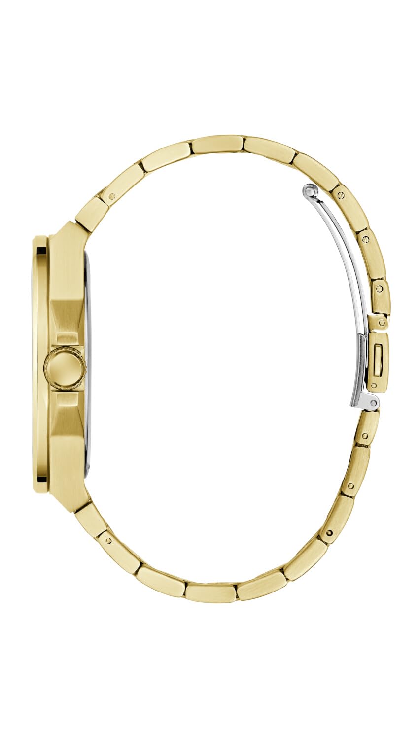 GUESS BR GLD CS W/P GLD TR/TEXTURED GRADIENT GREY & BLK DL/BR/P GLD BRCT