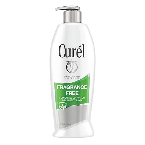 Curel Daily Moisture Fragrance Free Lotion For Dry Skin 13 oz (Pack of 3)