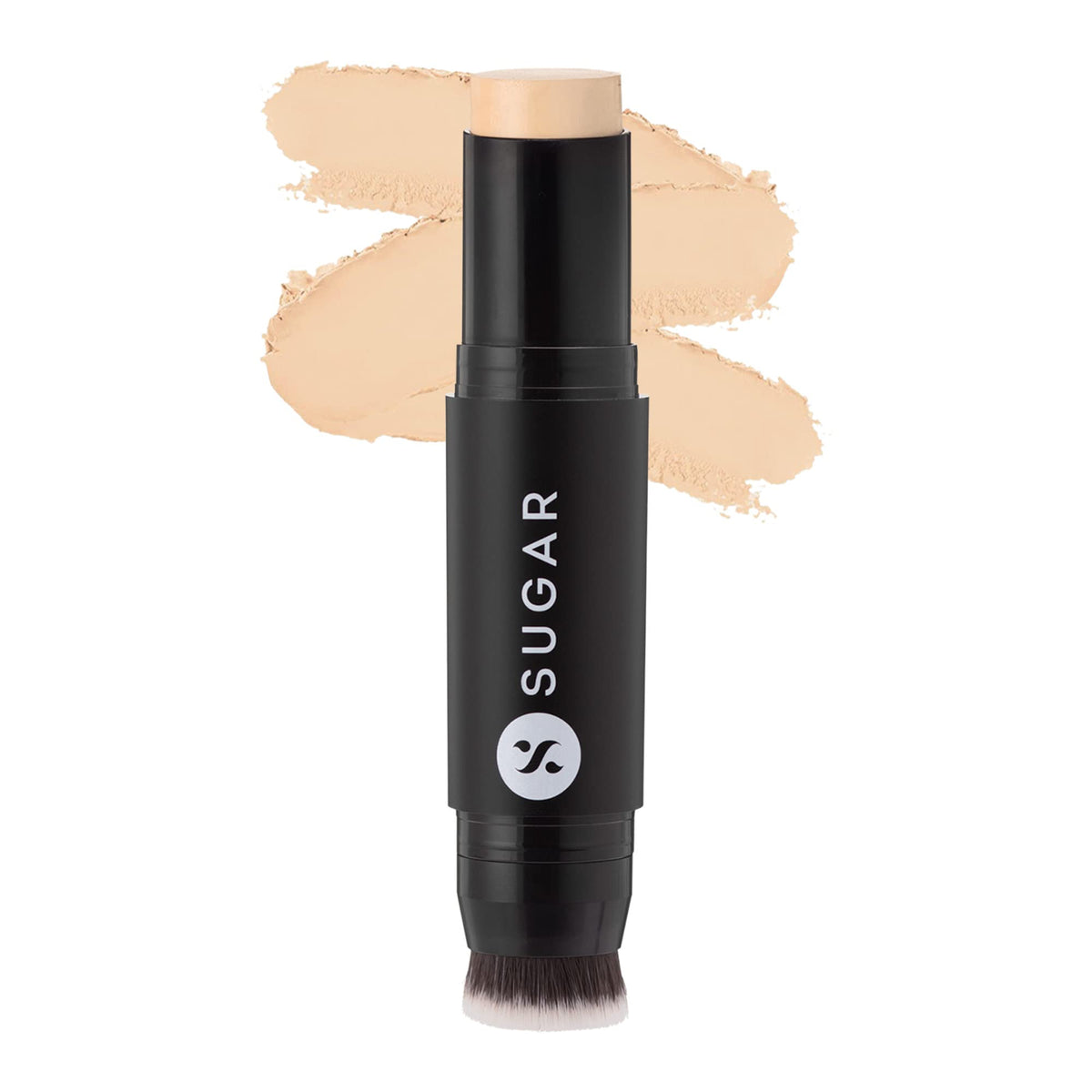 SUGAR Cosmetics Ace Of Face Foundation Stick with In-Built Brush | Lasts 24hrs | Full Coverage Foundation for Women | 12gm - 17 Raf