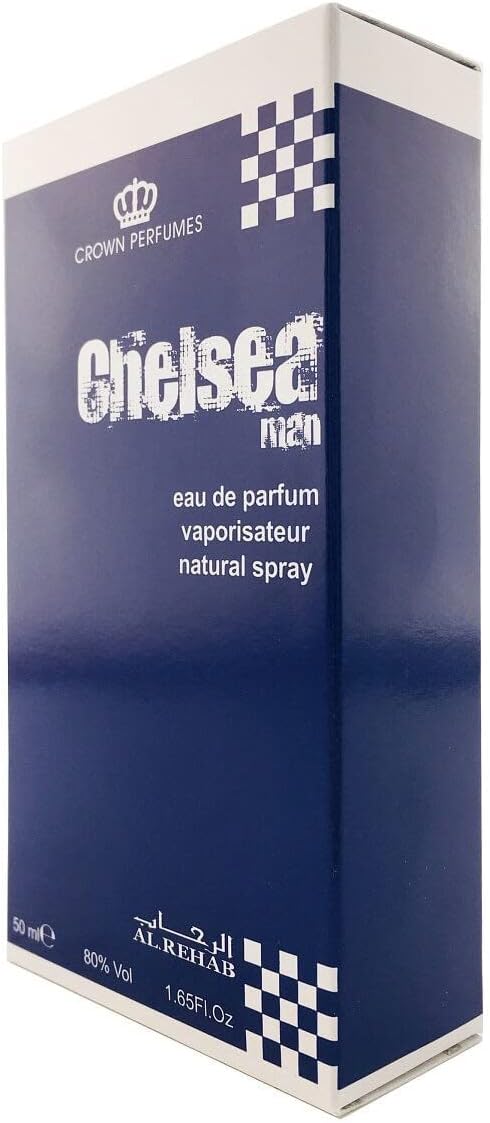 Chelsea Man - Al-Rehab Eau De Spray Perfume (50 ml/1.65 fl. oz)- 2 pack