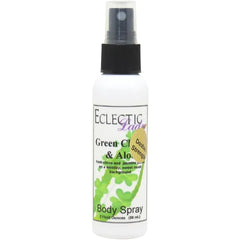 Eclectic Lady Green Clover And Aloe Body Spray, Double Strength, 2 ounces, Body Mist for Women with Clean, Light & Gentle Fragrance, Cologne with Soft, Subtle Aroma For Daily Use