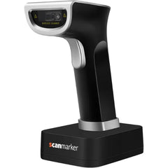 Scanmarker Wireless 1D/2D Barcode Scanner with Bluetooth & 2.4G – Handheld QR Scanner with Charging Stand for Laptop, iOS & Android