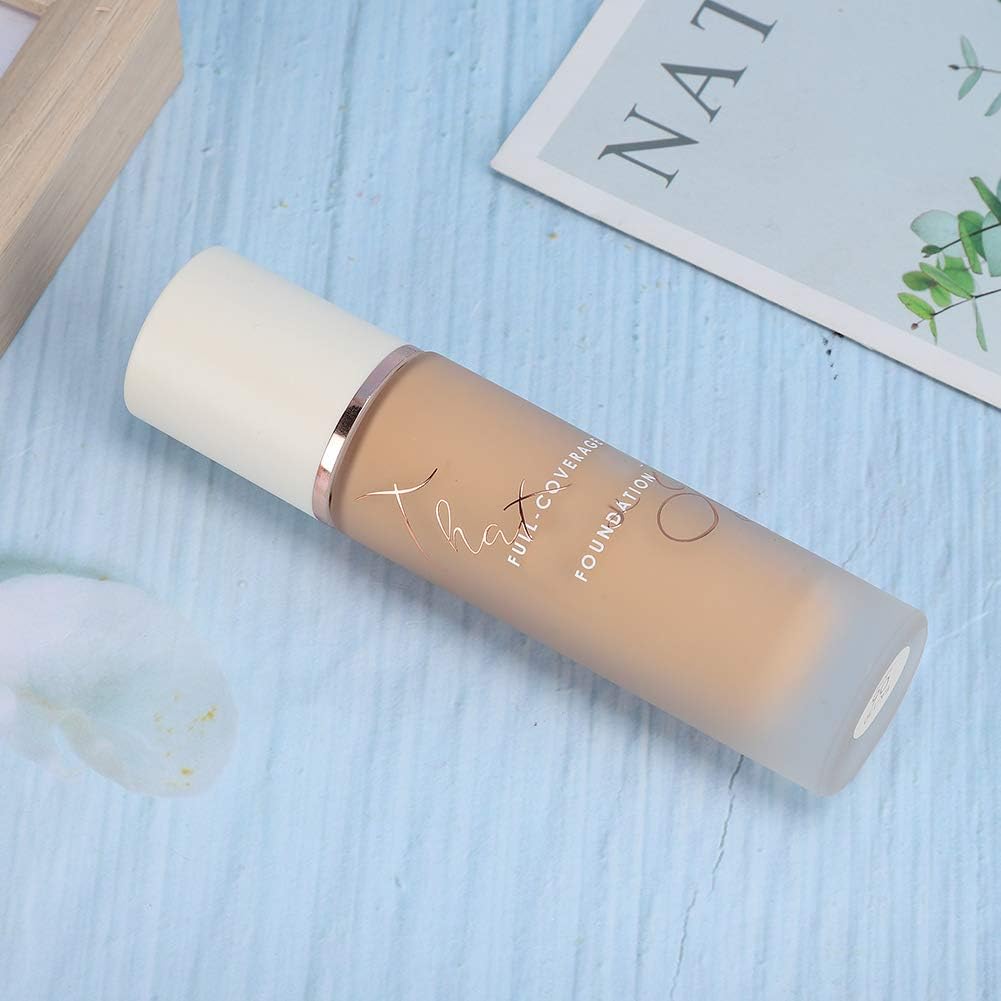 Moisturizing Concealer Foundation, Waterproof BB Cream Make-Up Base for Lasting Blemish Covering Face Makeup Foundation(#6)