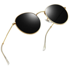 Joopin Polarized Semi Rimless Sunglasses Men Women, Classic Half Frame Sun Glasses UV400 Protection