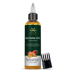 AVD Organics Batana Oil for Hair | 100% Pure & Natural batana oil for Hair, Skin moisturizer, Eyebrows | Ideal for Men & Women - 120ML
