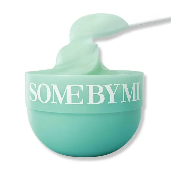 SOME BY MI PDRN Spirulina Soothing Sherbet Mask – 10 Sticks – Korean Vegan Wash-Off Face Mask that Cools by 10.9°C in 10 Minutes – Revitalizes Skin with Spirulina, Seaweed & PHA – Korean Skin Care